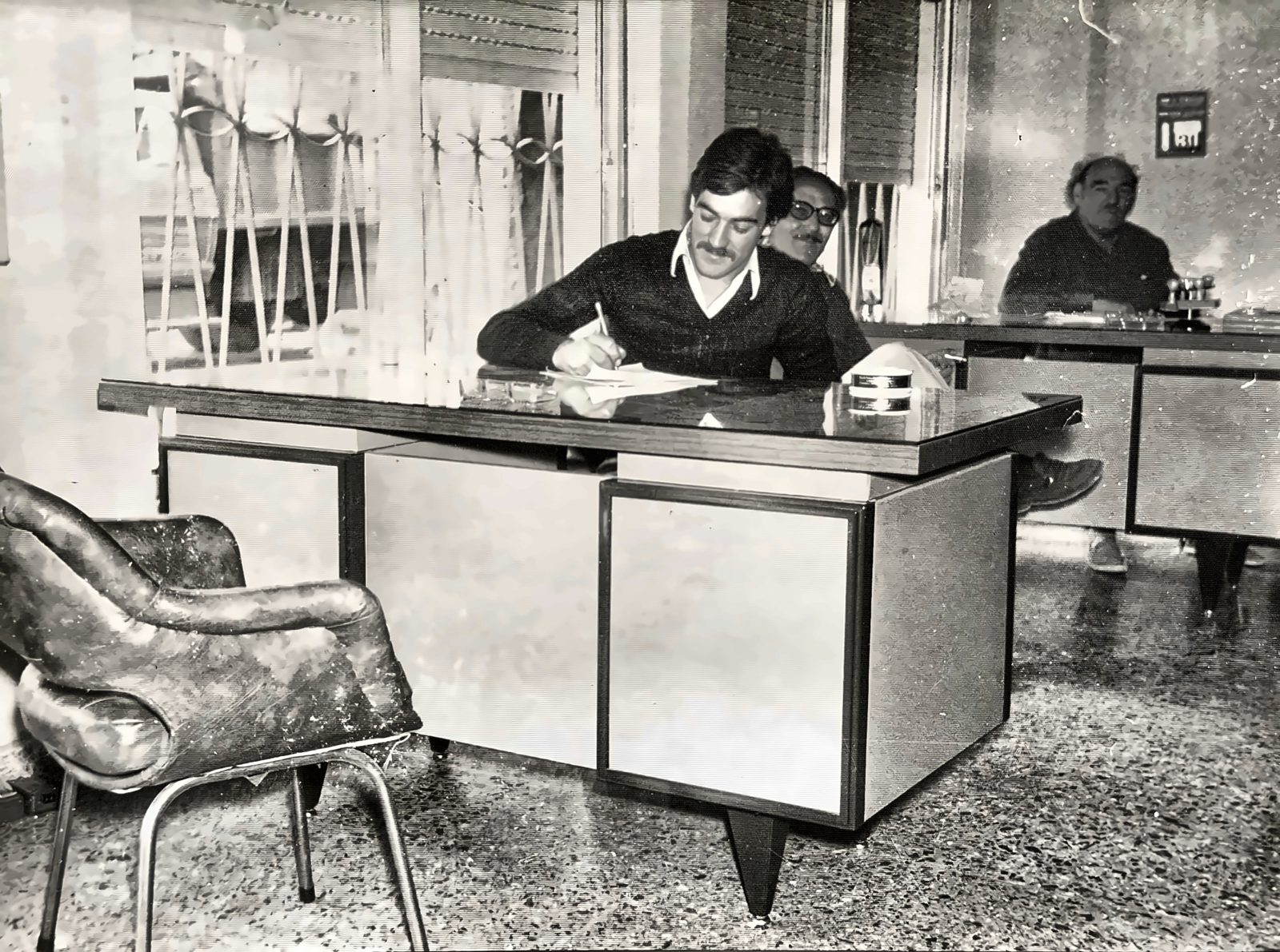 Trabajo administrativo en la oficina