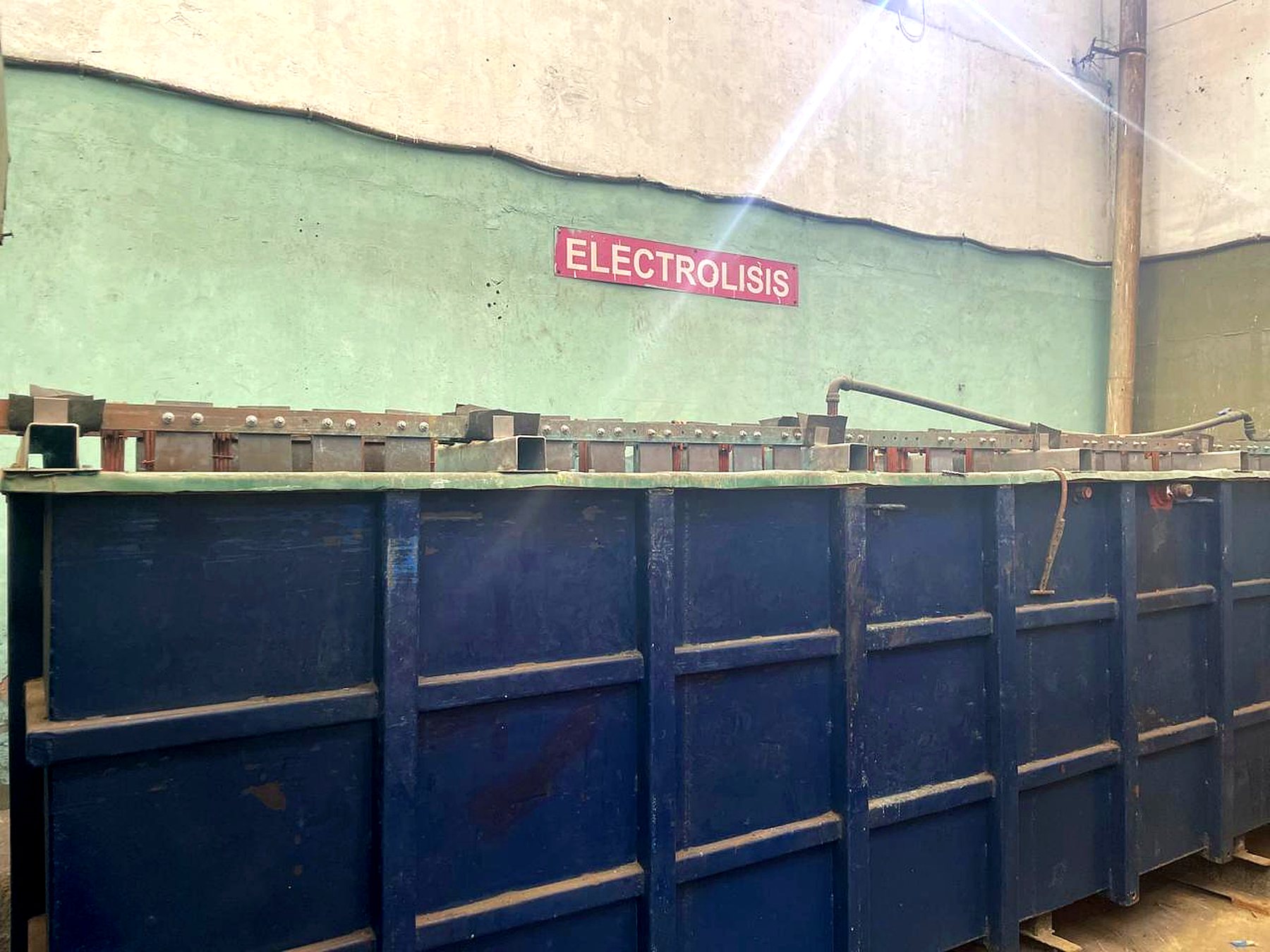 Sala de electrólisis