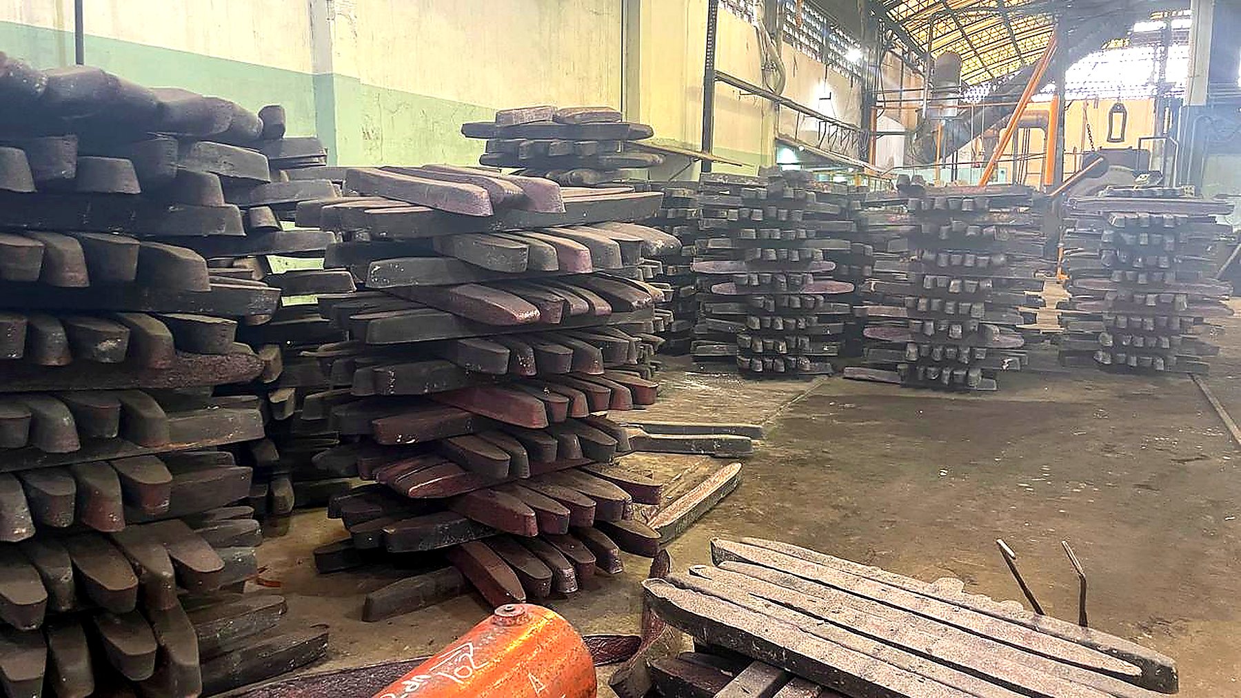 Lingotes de cobre
